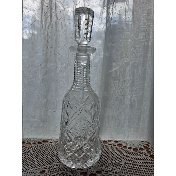 Vintage Waterford Shannon Jubilee Crystal Whiskey Decanter With Stopper - Picture 2 of 10